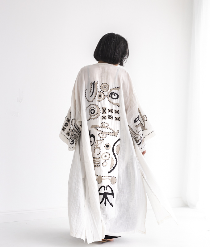 Totem Kimono - BEYAZ